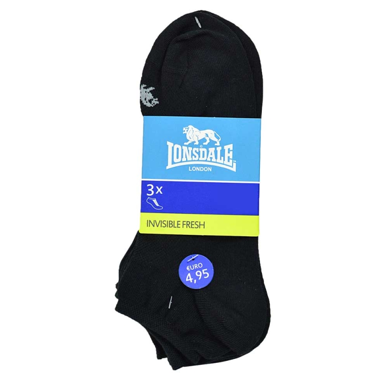 Lonsdale Skarpety Czarne