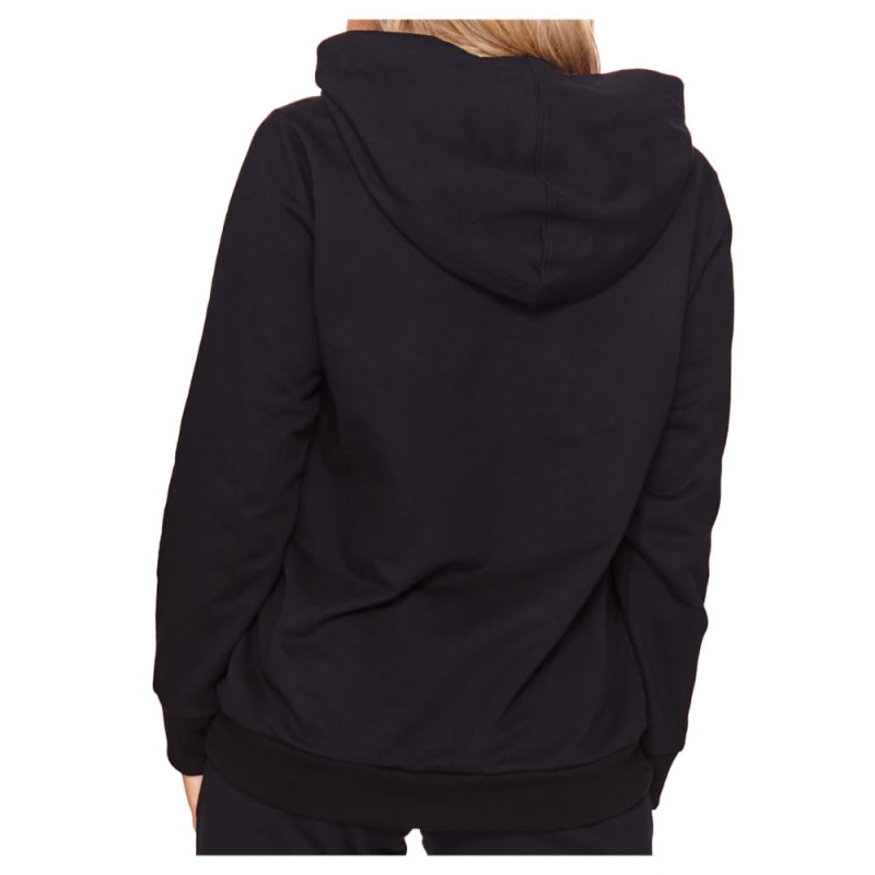 Tył Doctor Nap Bluza Damska Czarna z Kapturem Model