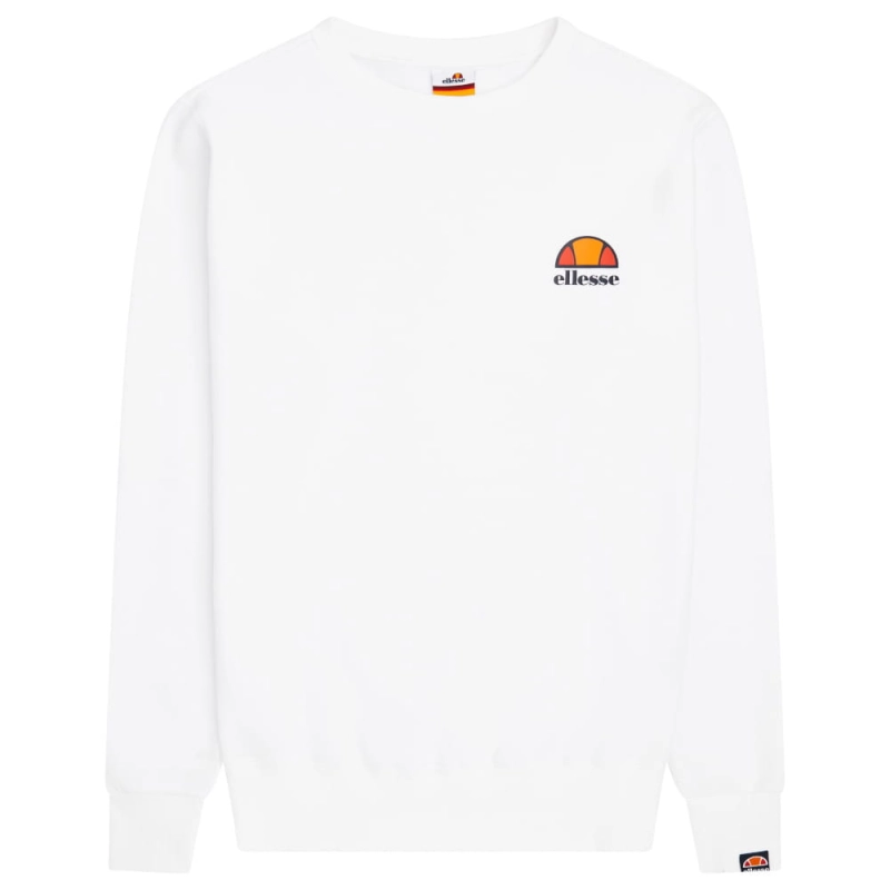 Ellesse Bluza Biała Damska Bez Kaptura