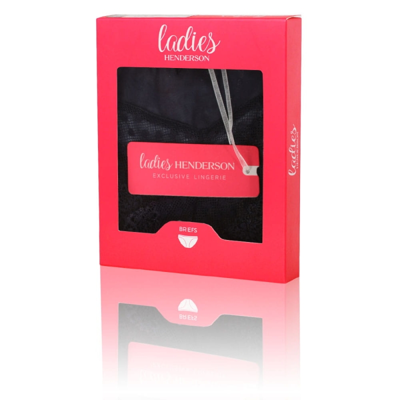 Henderson Figi Damskie Szare z Koronką