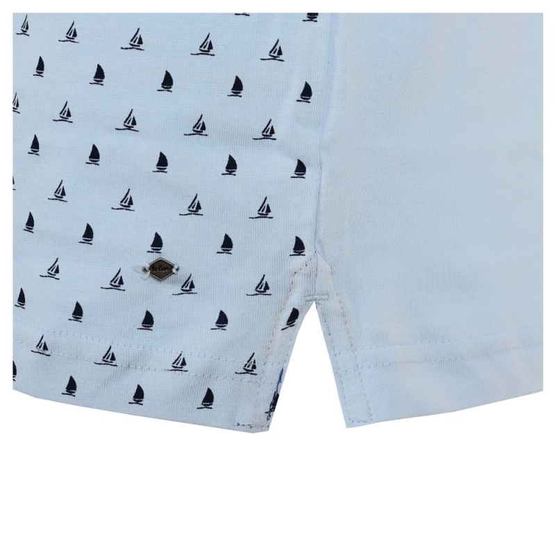 Lee Cooper Koszulka Męska Niebieska