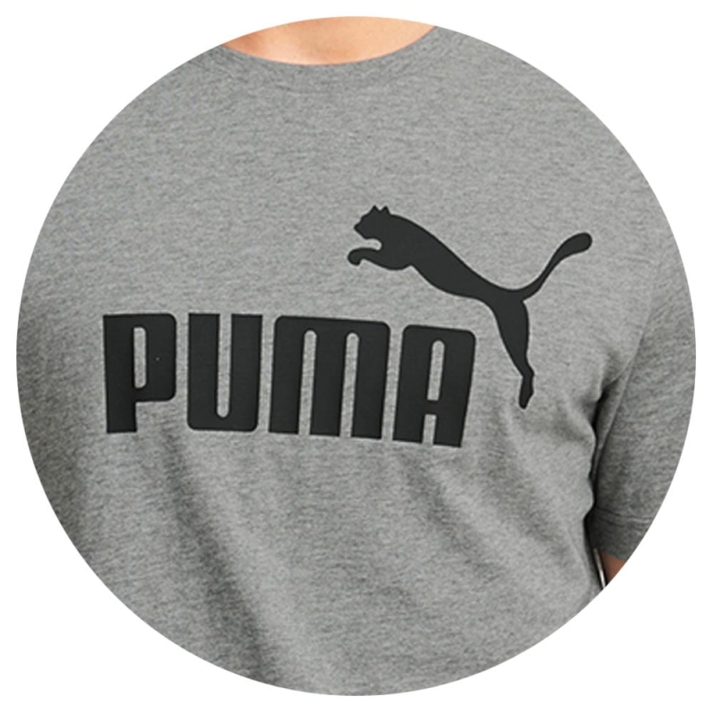 Puma T-shirt Męski Szary