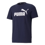 Puma T-shirt Męski Granatowy ESS Logo Koszulka