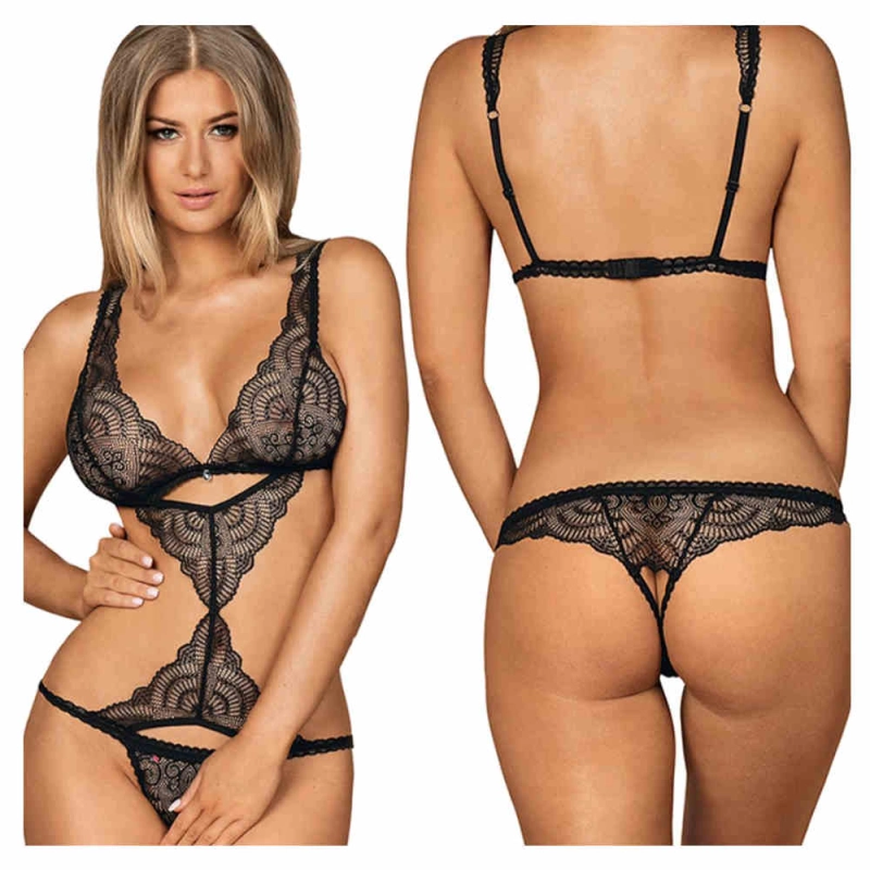 Obsessive Body Damskie Czarne
