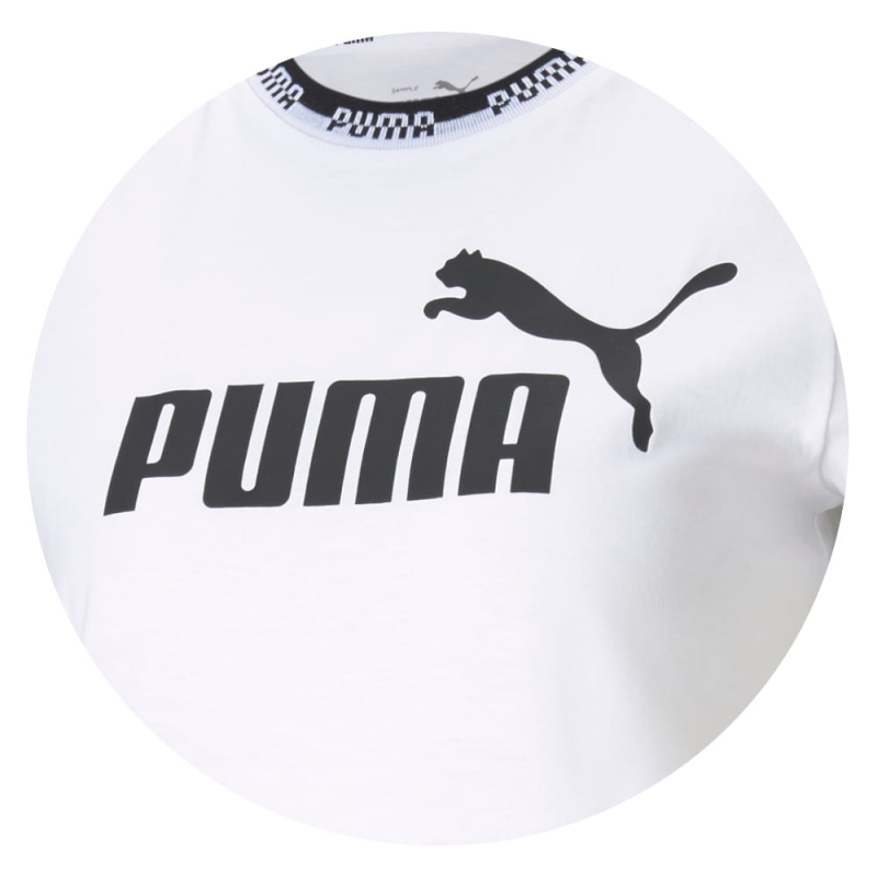 Puma Koszulka Damska Biała AMPLIFIED