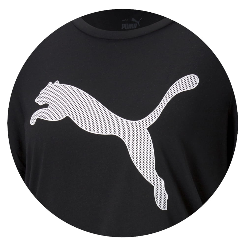 Puma Koszulka Damska Czarna EVOSTRIPE