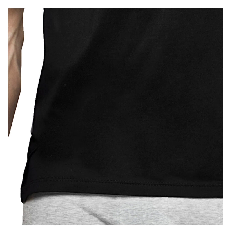 Atlantic Podkoszulek Czarny T-Shirt