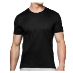 Atlantic Podkoszulek Czarny T-Shirt