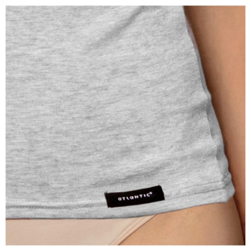 Atlantic Podkoszulek Szary T-Shirt