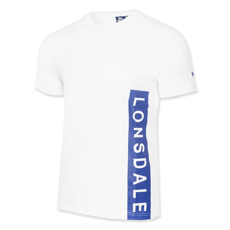 Lonsdale Koszulka T-shirt 21161 Biała
