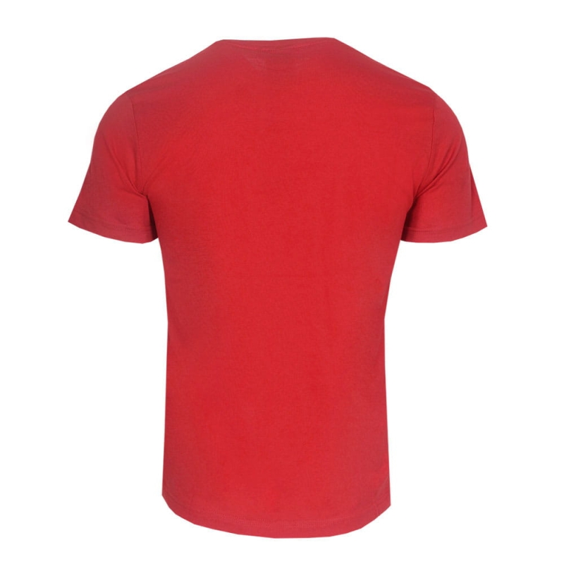 Lonsdale Koszulka T-shirt 21162 Czerwona