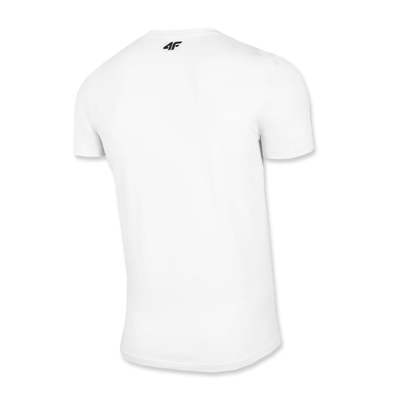 4F T-Shirt Męski Biel TSM023 Koszulka