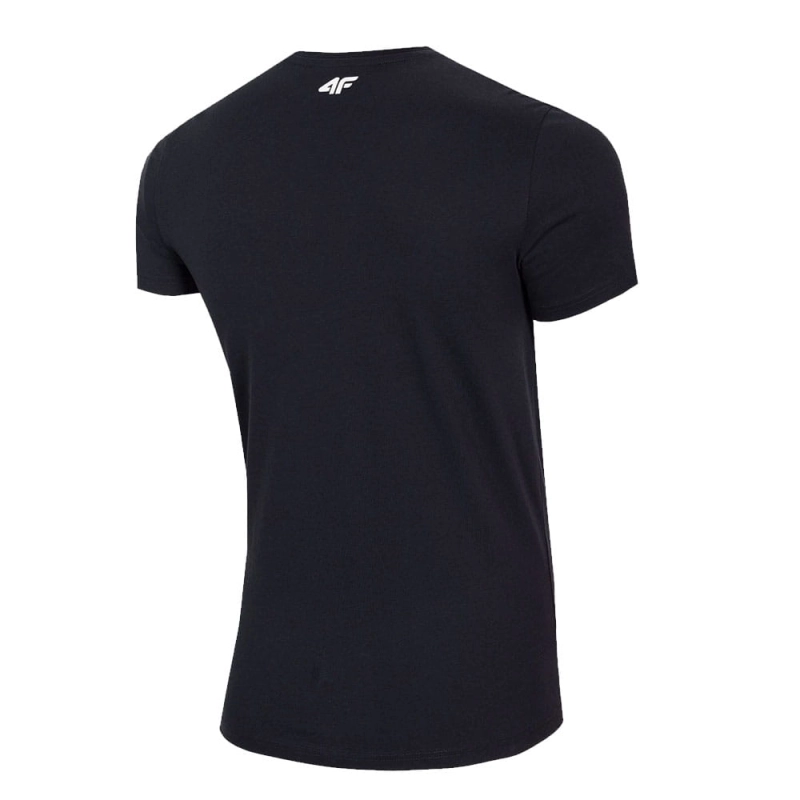 4F T-Shirt Męski Ciemny Granat TSM028 Koszulka