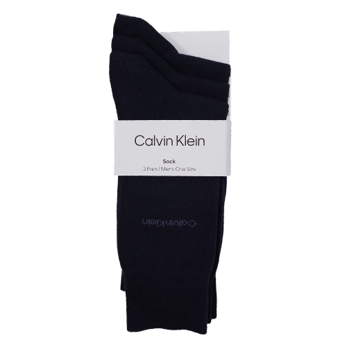 CALVIN KLEIN Skarpety Męskie 3 pary Navy