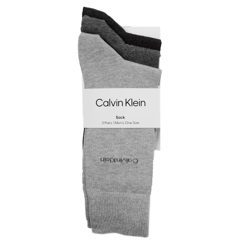 CALVIN KLEIN Skarpety Męskie 3 pary Szare