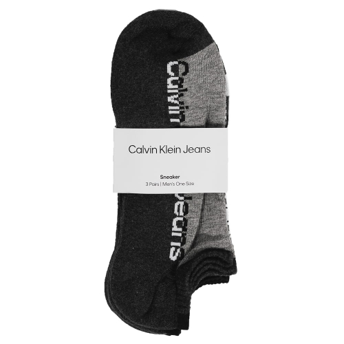 CALVIN KLEIN JEANS Skarpety Męskie 3 pary Szare