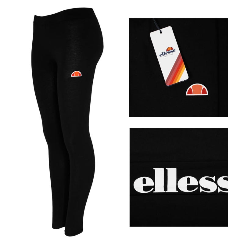ellesse legginsy solos2 czarne black