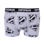 DC UNITED Bokserki Męskie 38184 SUPERMAN  Szare
