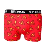 DC UNITED Bokserki Męskie 38184 SUPERMAN Czerwone