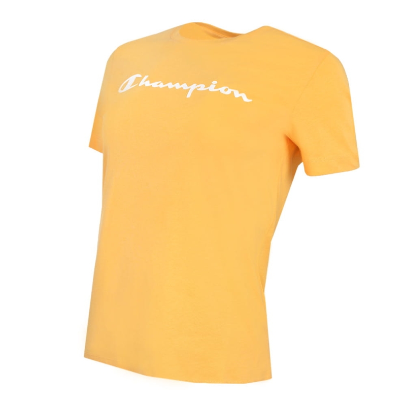 Champion Koszulka Damska T-shirt 115422 Żółta