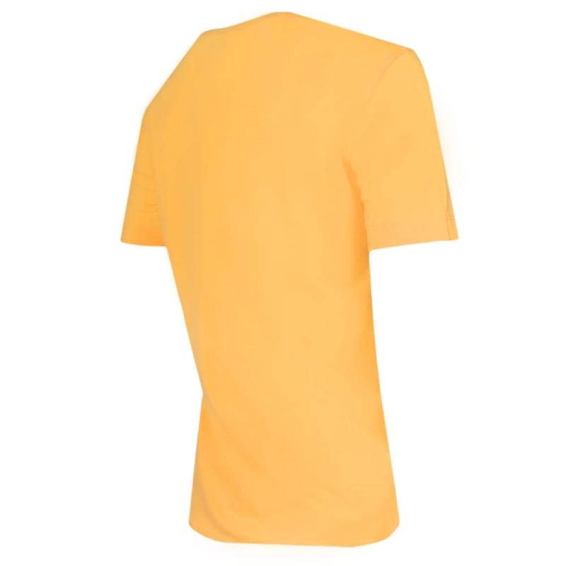 Champion Koszulka Damska T-shirt 115422 Żółta z tyłu