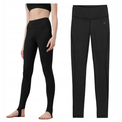 4F Legginsy Damskie SPDF017 Czarne