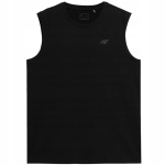 4F T-shirt Koszulka Męska Bezrękawnik TSLEM016 Czarny
