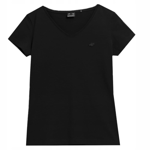 4F Koszulka Damska T-SHIRT TTSHF730 Czarna