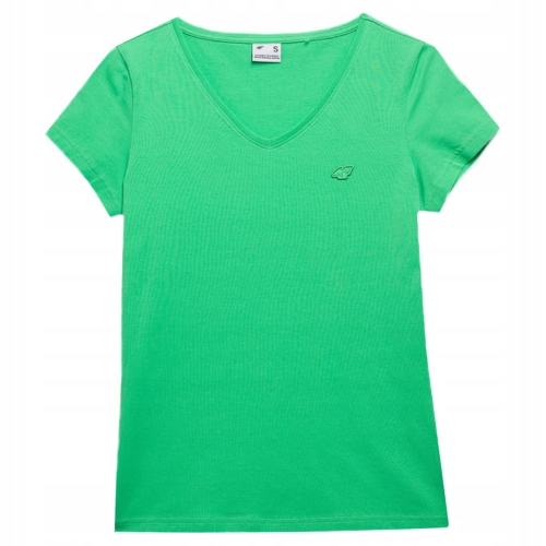 4F Koszulka Damska T-SHIRT TTSHF730 Zielona