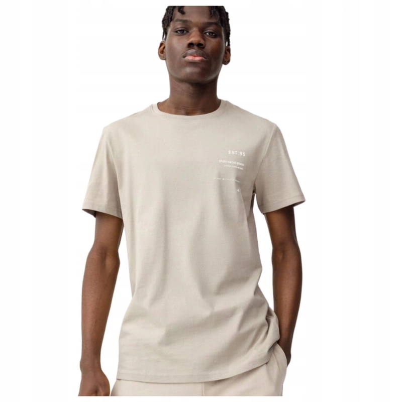 4F-T-shirt-Koszulka-TTSHM313-Bezowa-XL-Marka-4F.jpg