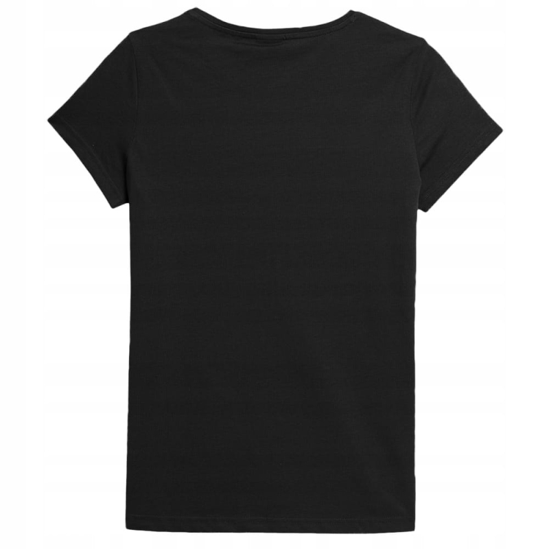 4F Koszulka Damska T-shirt TTSHF274 Antracyt z tyłu