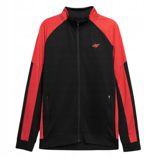 4F Bluza Męska ze Stójką TFSWM187 Szybkoschnąca
