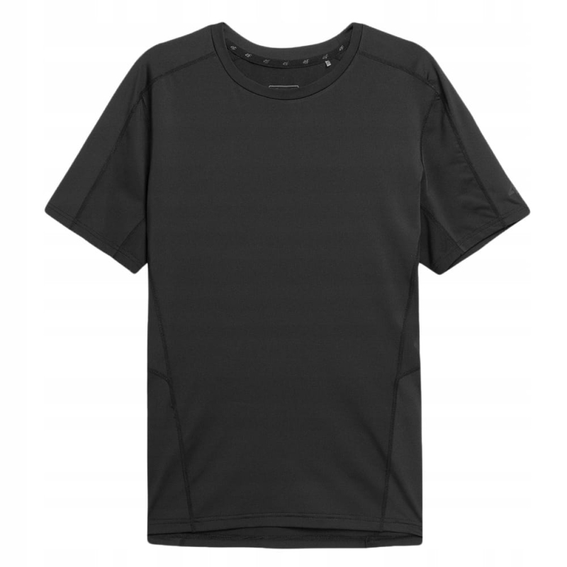 4F T-shirt Koszulka Męska Szybkoschnąca M404 Czarna