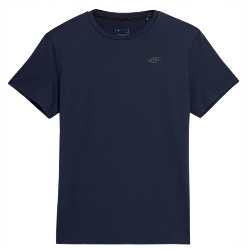 4F T-shirt Koszulka Męska Szybkoschnąca TFTSM259 Granatowa