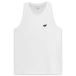 4F T-shirt Koszulka Męska Bezrękawnik Tank Top TSLEM017 Biała
