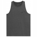 4F T-shirt Koszulka Męska Bezrękawnik Tank Top TSLEM017 Szara