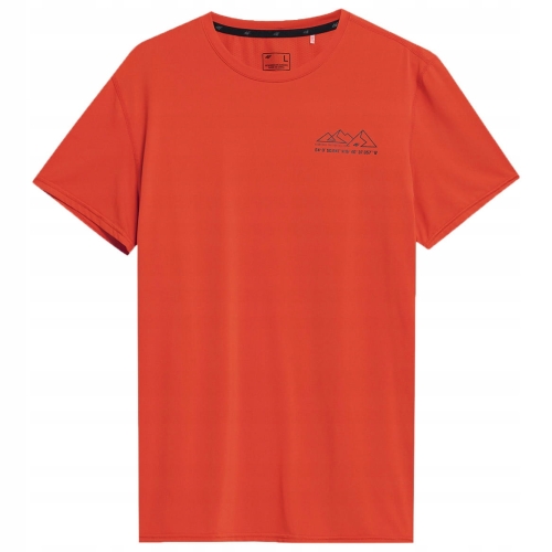 4F T-shirt Koszulka Szybkoschnąca TFTSM209 Czerwona