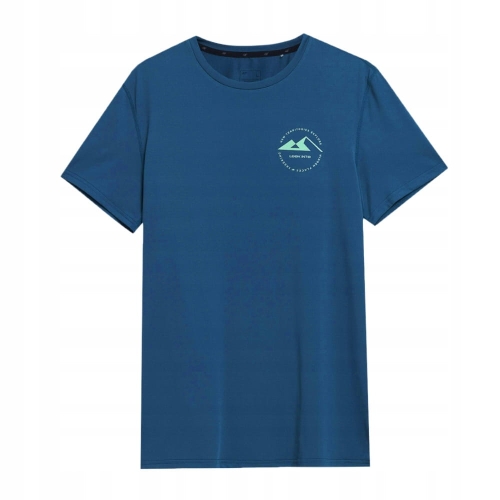 4F T-shirt Koszulka Szybkoschnąca TFTSM210 Niebieska