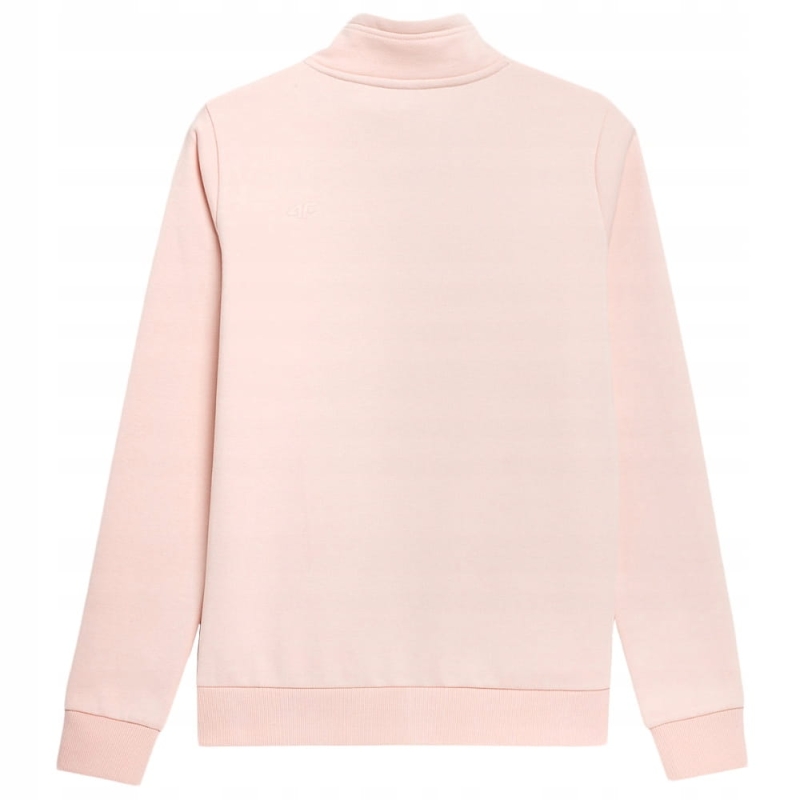 4F Bluza Damska Różowa ze Stójką z tyłu