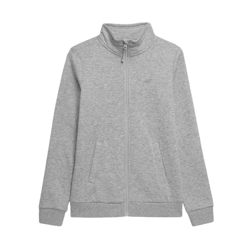 4F Bluza Damska TSWSF371 Szara ze stójką