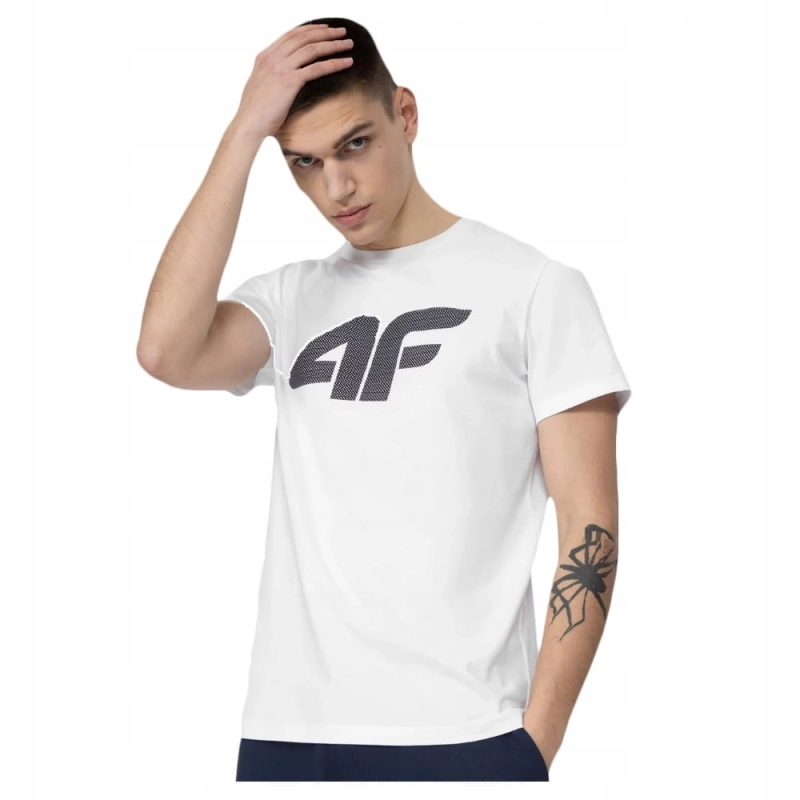 4F-T-shirt-Koszulka-Meska-BIALA-LOGO-L-EAN-GTIN-5904698055753.jpg