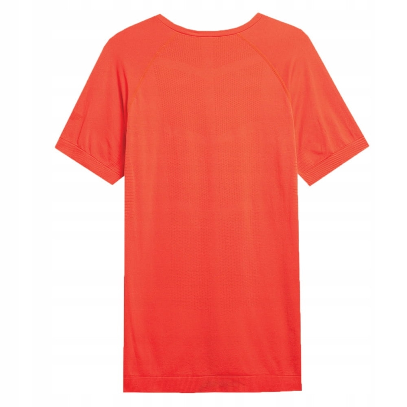 4F T-shirt Czerwony TFTSM141 Trekkingowy z tyłu
