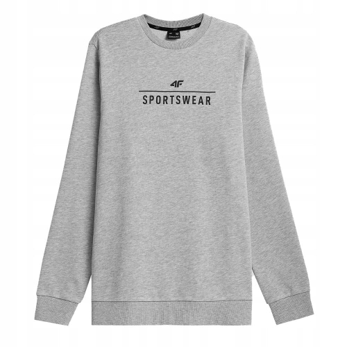 4F Bluza Męska TSWSM349 Szara