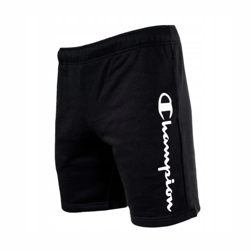 CHAMPION Spodenki Dresowe Męskie CZARNE 218710