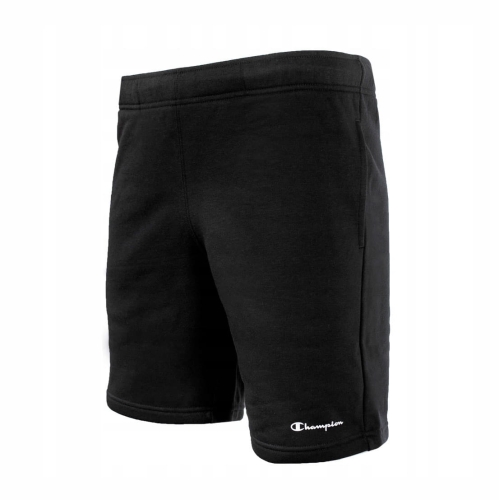 CHAMPION Spodenki Dresowe Męskie CZARNE 218711