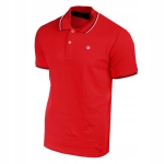 CHAMPION Koszulka Męska Polo 218755 Czerwona