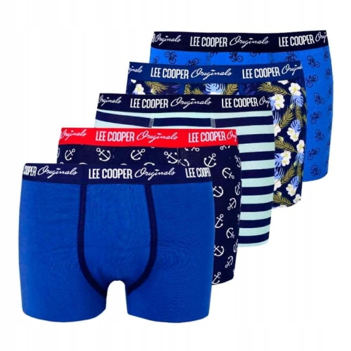 LEE COOPER Bokserki Męskie Zestaw BM806 5szt