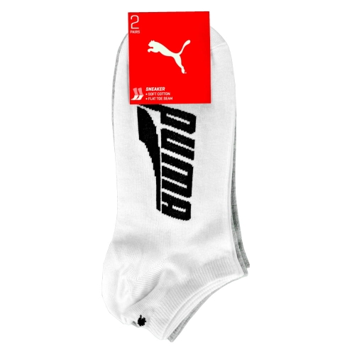 PUMA Skarpety 2 pary Stopki Białe