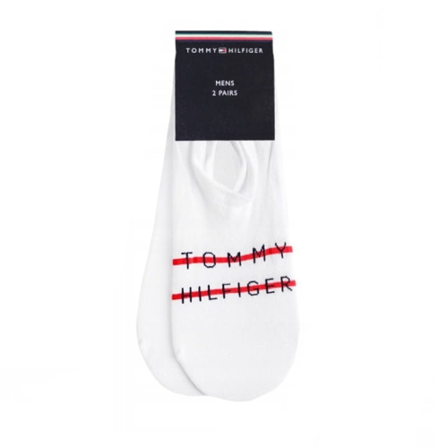 TOMMY HILFIGER Skarpety Męskie 701222189 Białe