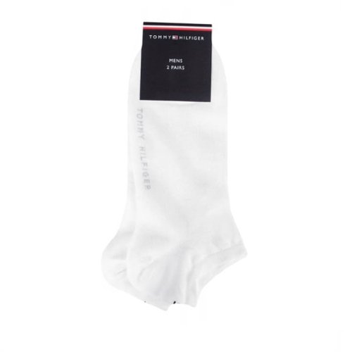 TOMMY HILFIGER Skarpety Męskie 342023001 Białe